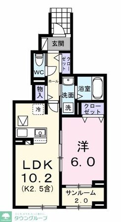 エール アンの物件間取画像